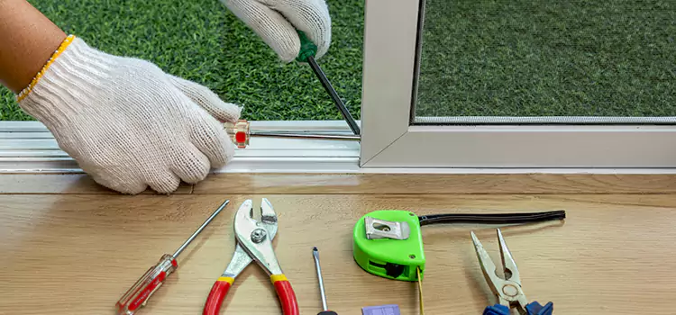 Sliding Door Track Replacement in Dickinson, TX