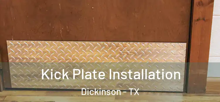 Kick Plate Installation Dickinson - TX